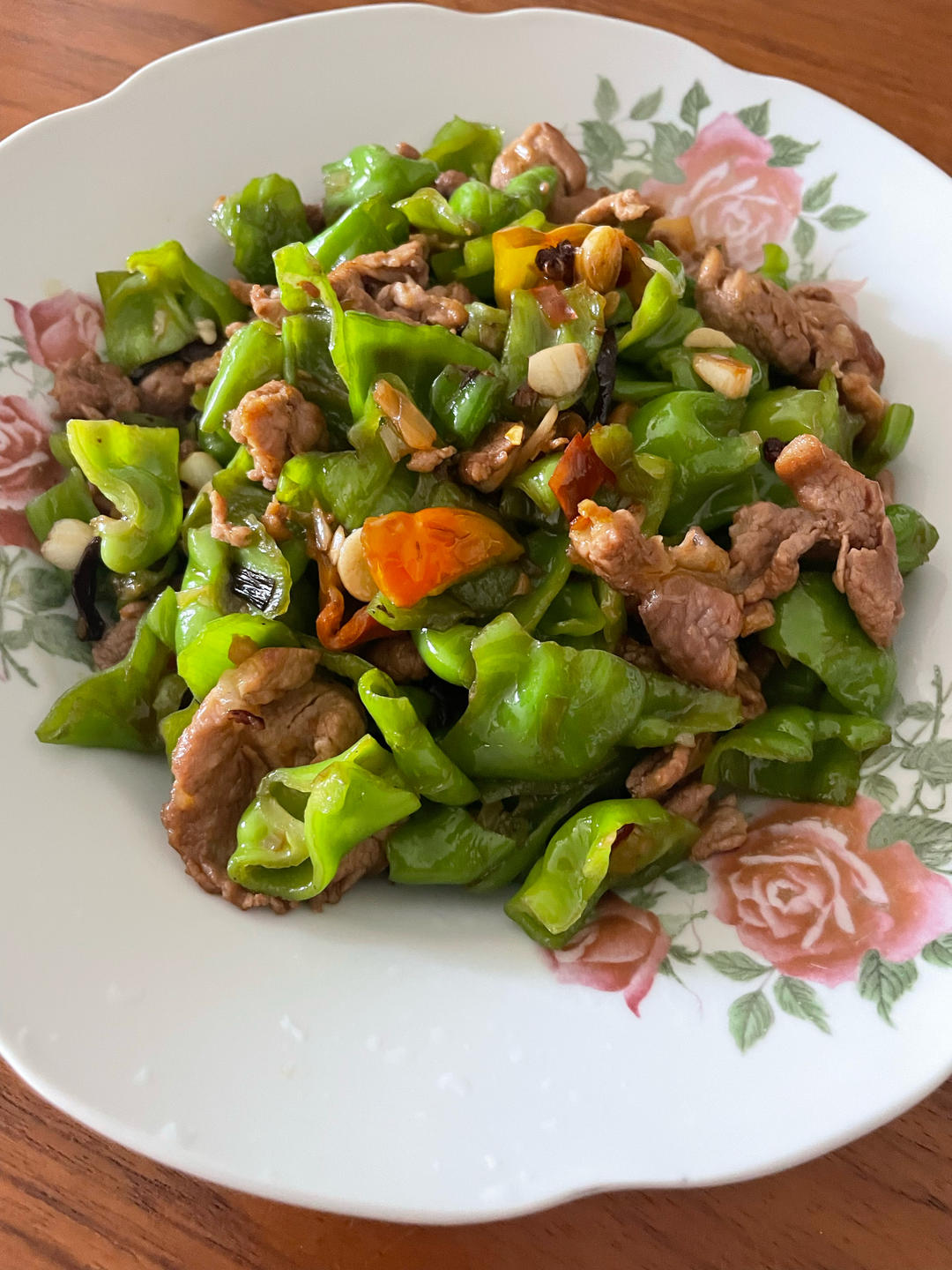 青椒肉片