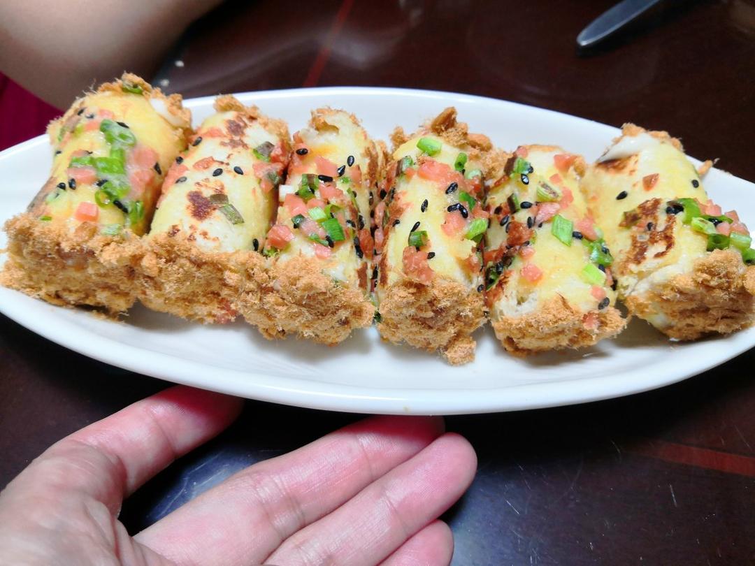 肉松吐司卷 宝宝辅食食谱