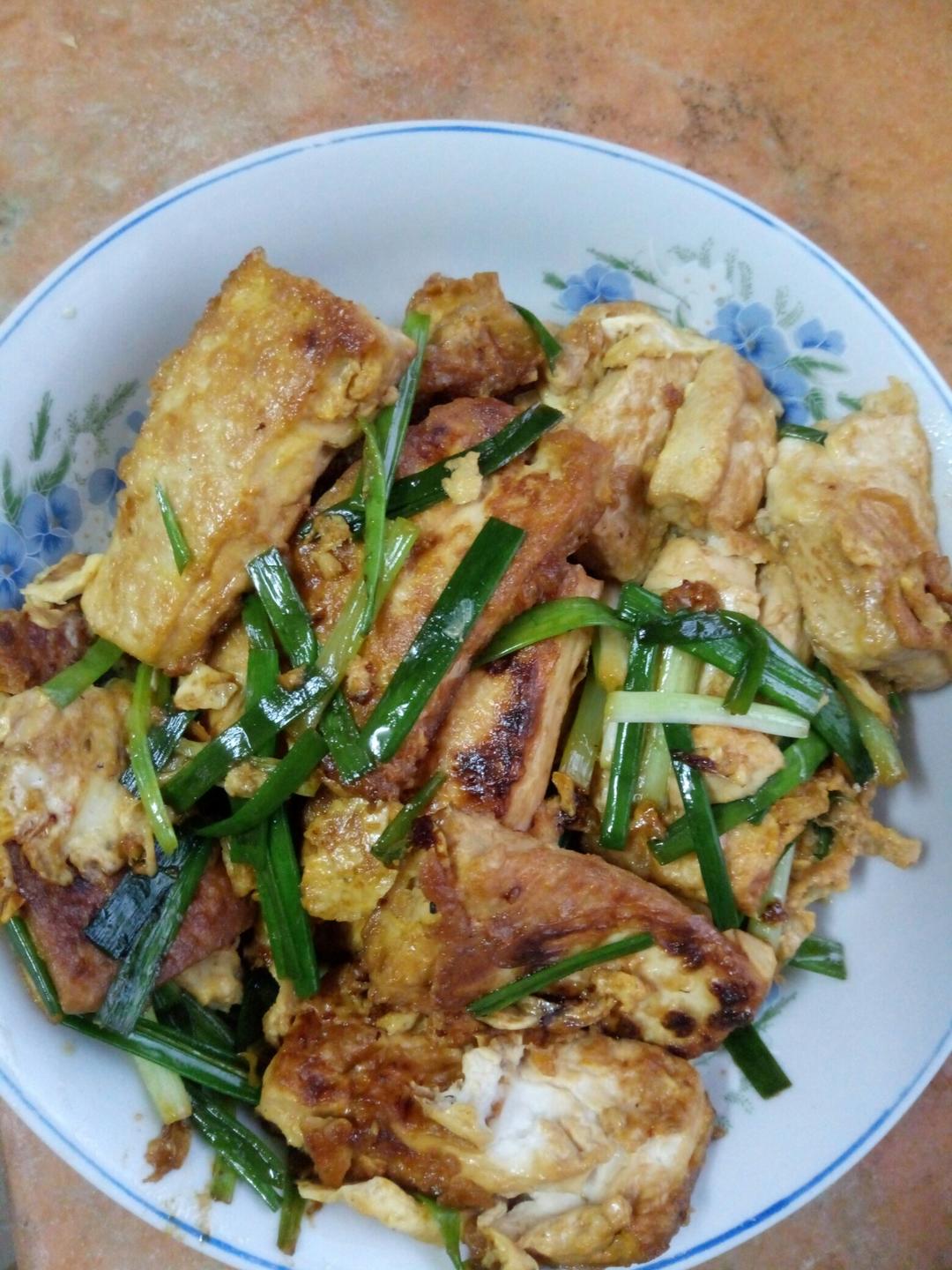 蚝油嫩豆腐