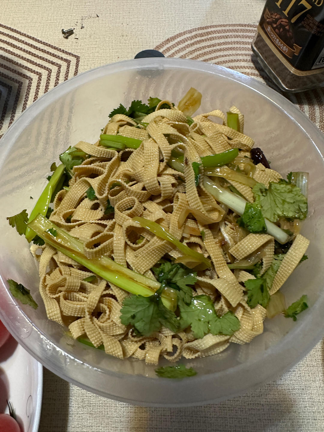 呛拌干豆腐