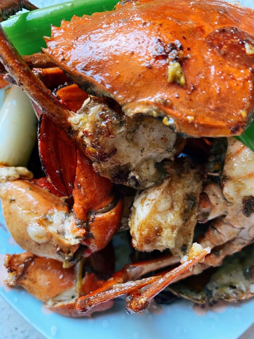 香爆梭子蟹