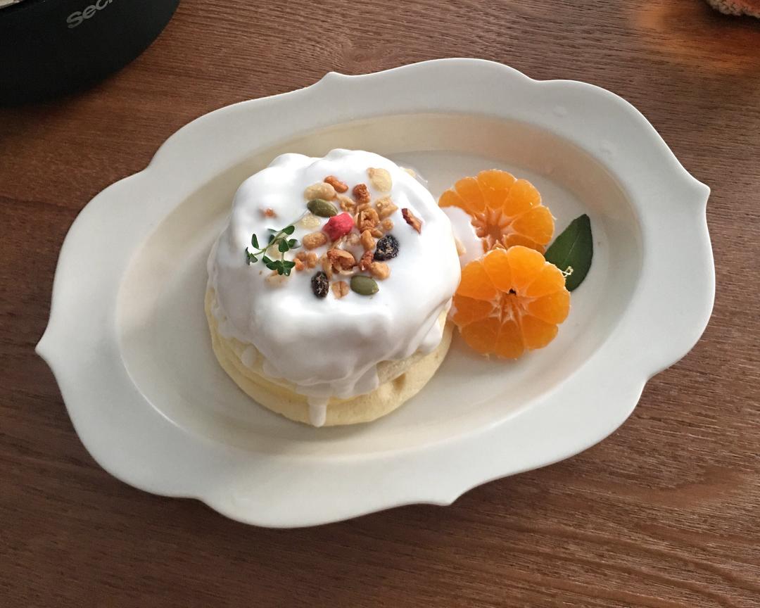 高颜值舒芙蕾松饼