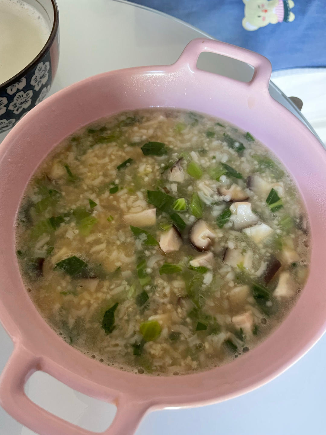 香菇青菜粥（砂锅粥）