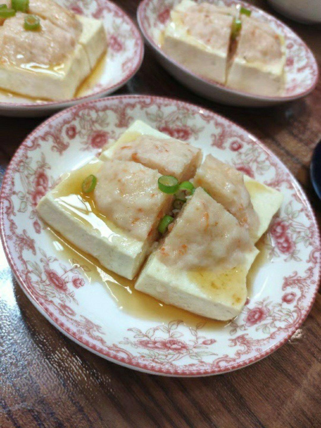 鲜虾酿豆腐