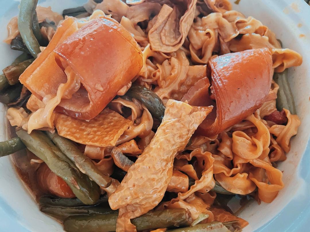 家庭版豆角焖面