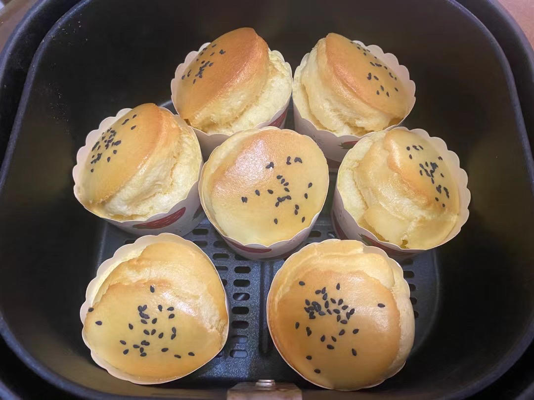 快手 纸杯蛋糕 空气炸锅版