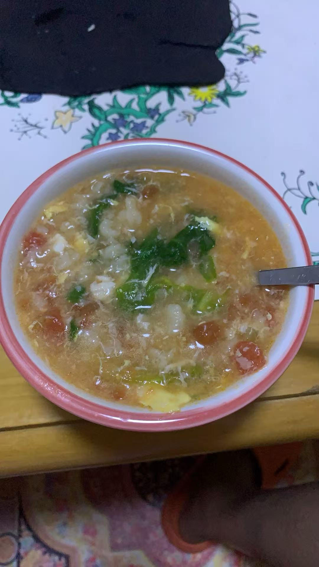 简单早餐-疙瘩汤