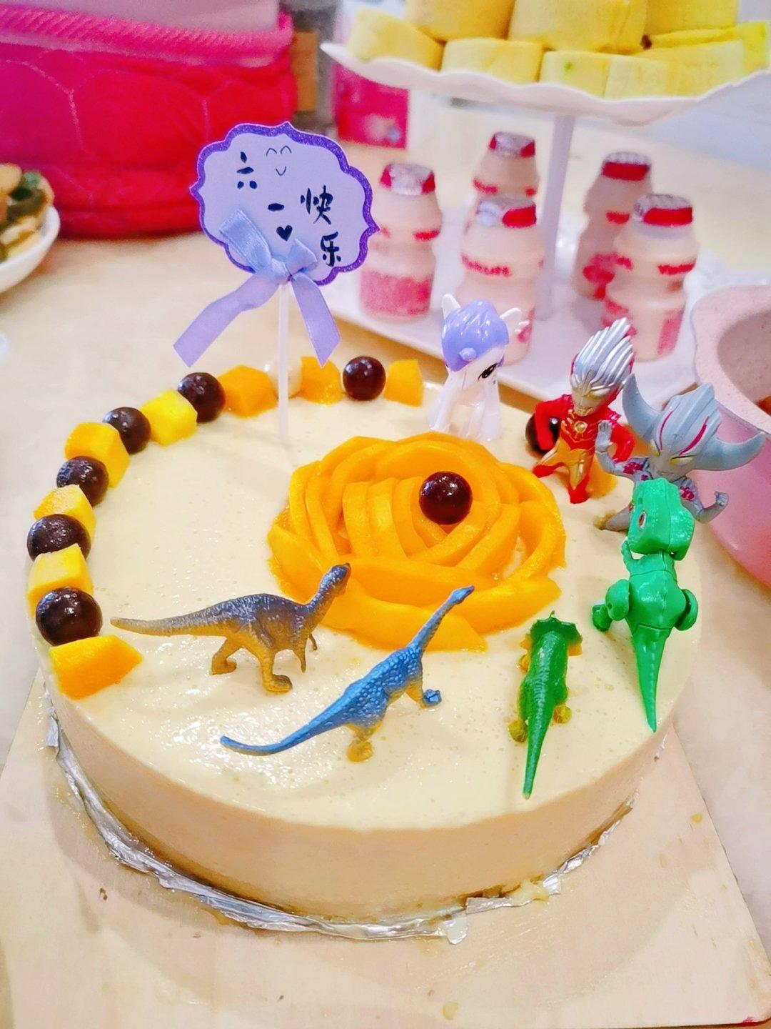 芒果慕斯蛋糕🍰（8寸）