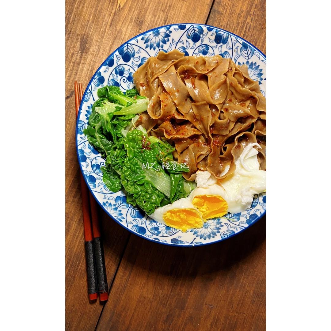 低脂冬季不长肉🔆解馋又开胃的酸辣拌荞麦面