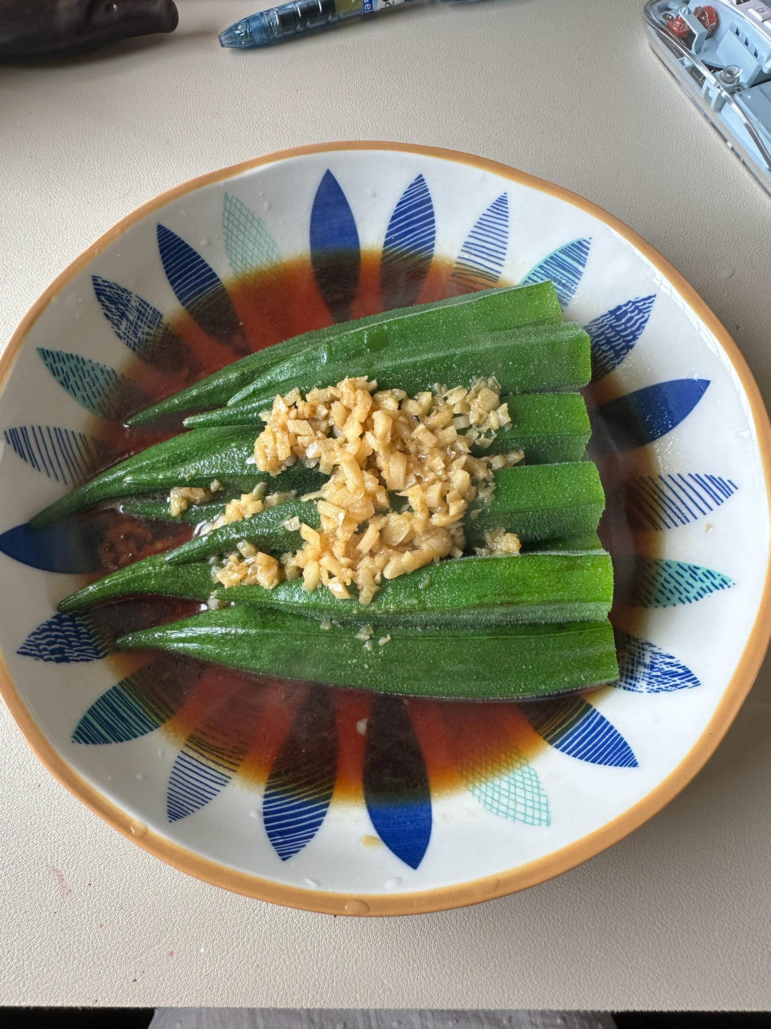 蒜蓉秋葵