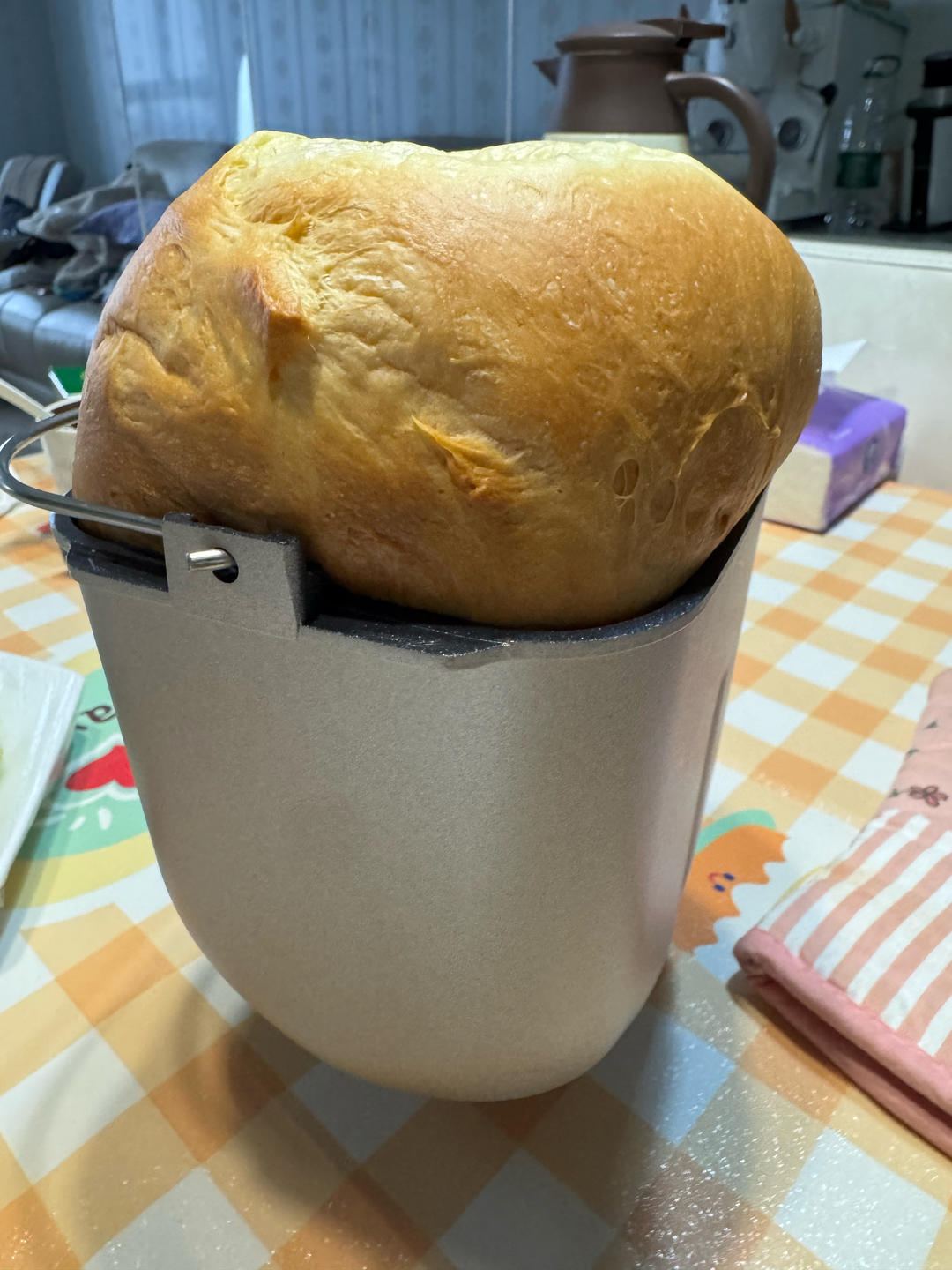 像云朵一样松软的北海道吐司（松下面包机版）消耗淡奶油