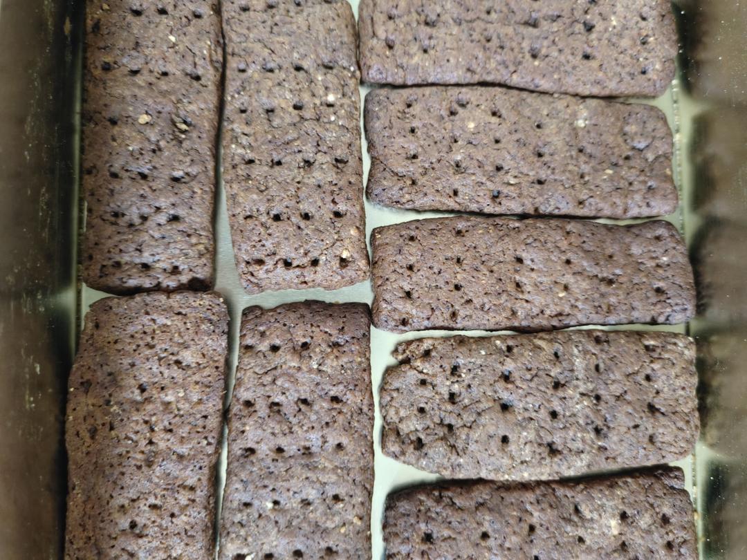 越嚼越香的全麦咖啡味饼干