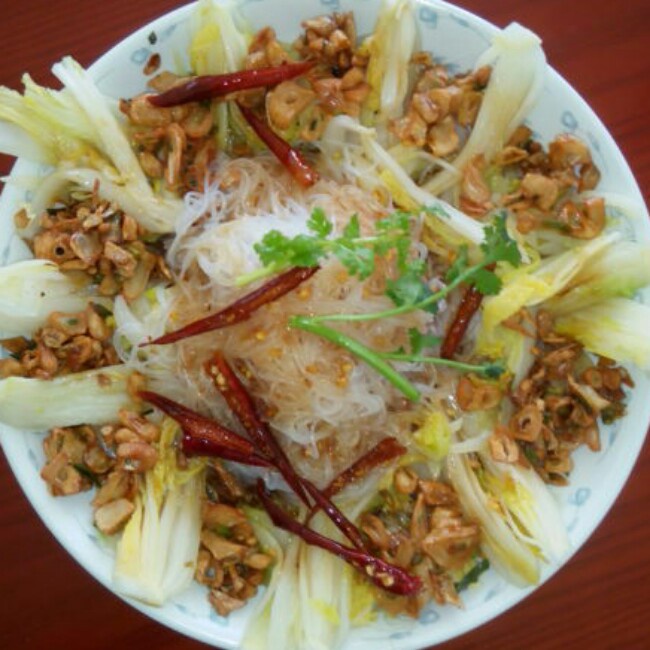 蒜蓉粉丝娃娃菜