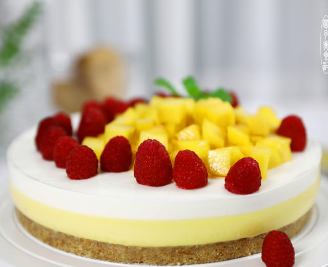 ⭐芒果慕斯蛋糕⭐的做法