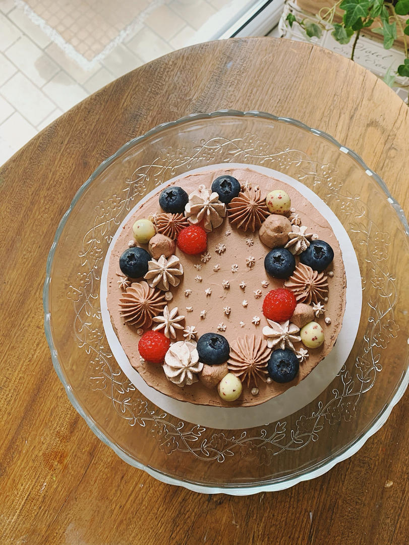 PH打发巧克力奶油