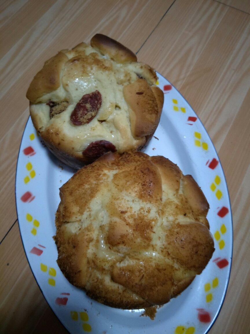 肉松手撕面包—超软会爆浆的面包哟