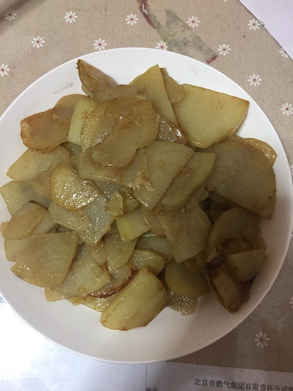 朴素的土豆片