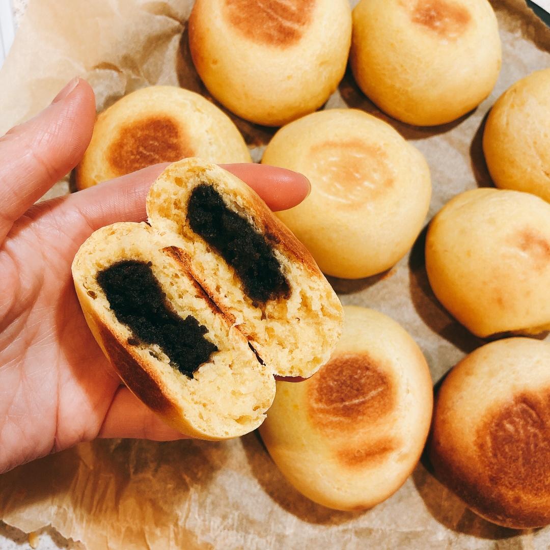 日式南瓜蜜豆包
