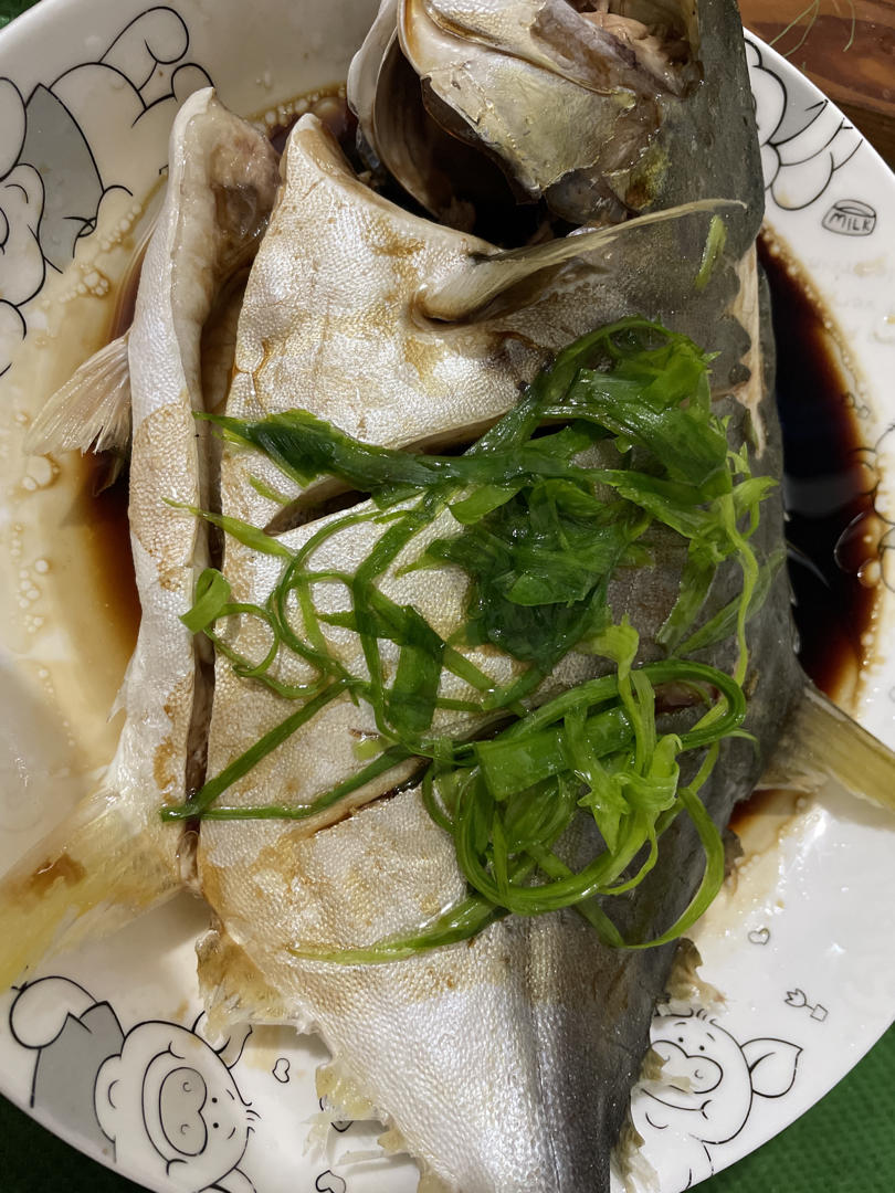 清蒸金昌鱼 极简版