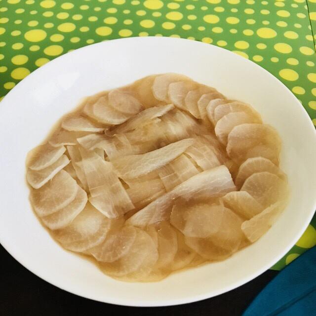清蒸白萝卜
