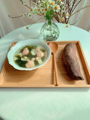海带苗豆腐虾滑汤的做法 步骤9