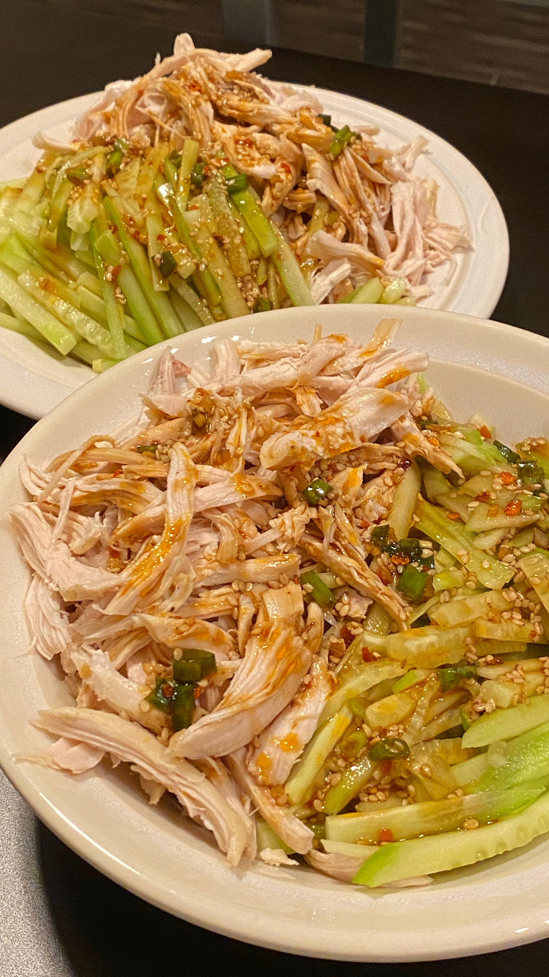 🥒鸡丝凉面