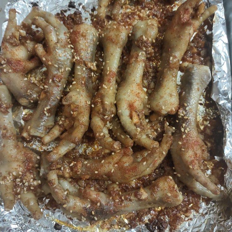 蒜香烤鸡爪（烤箱版）
