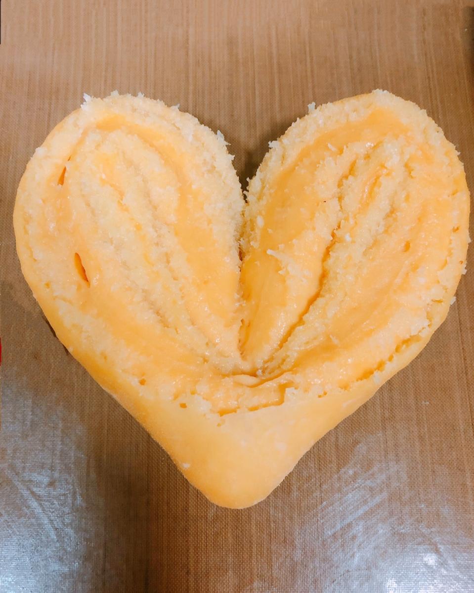 心形椰蓉面包