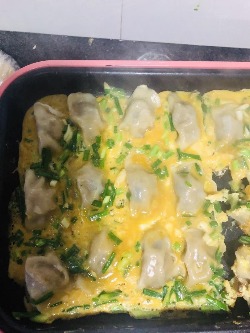 懒人快手抱蛋煎饺