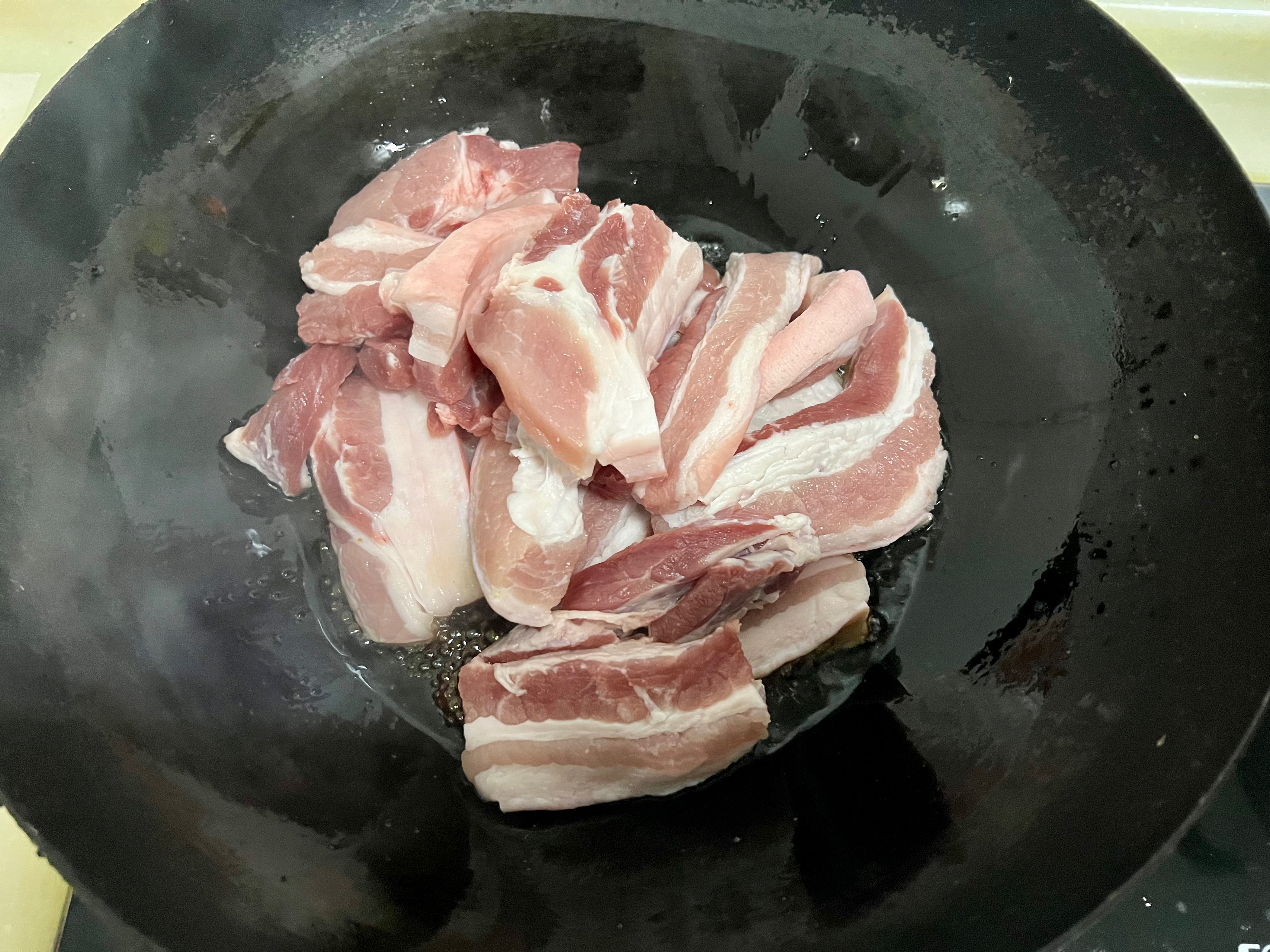 家常易学版虎皮辣椒把子肉的做法 步骤10