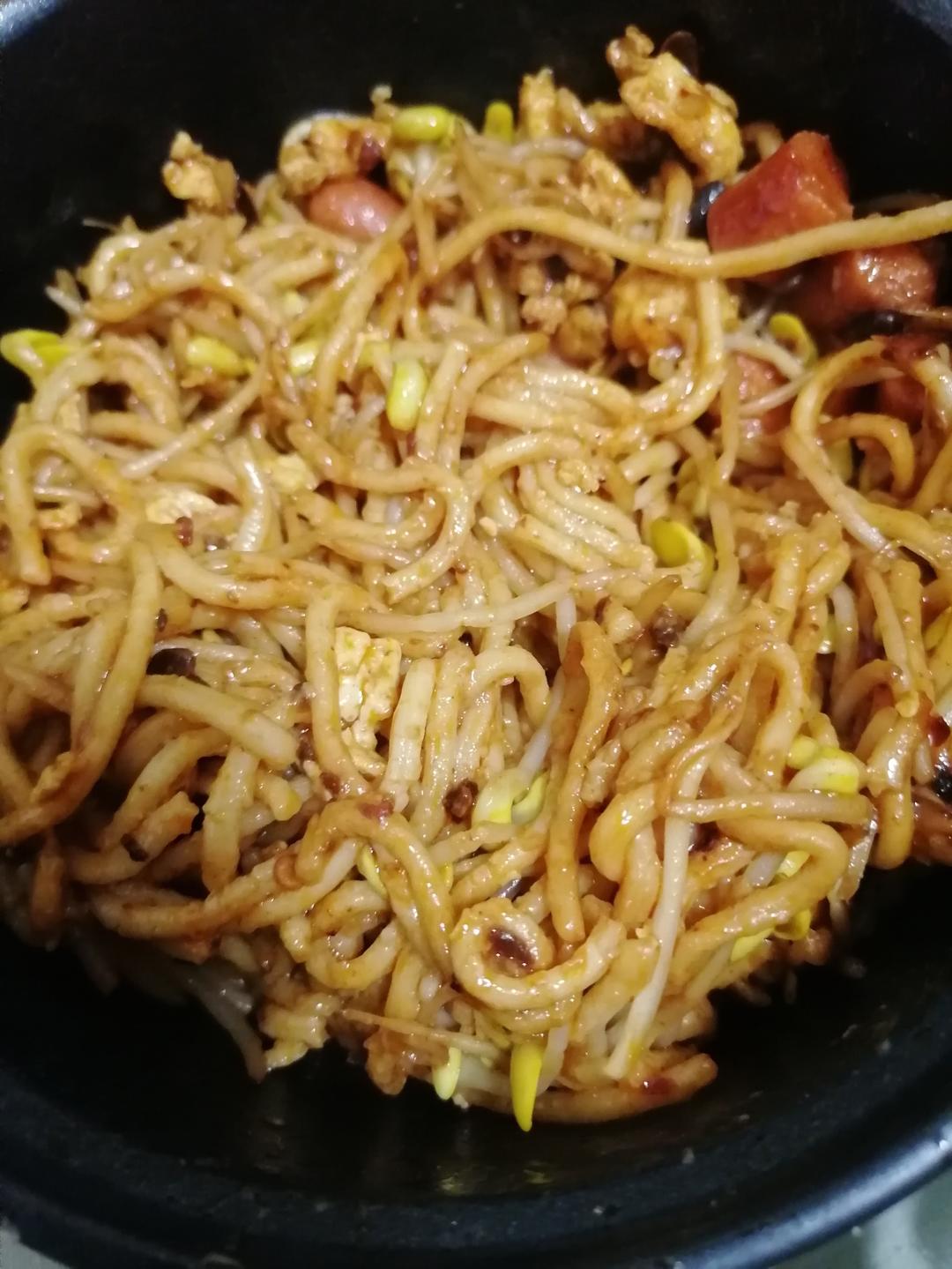 🍜最简单最好吃的家常炒面