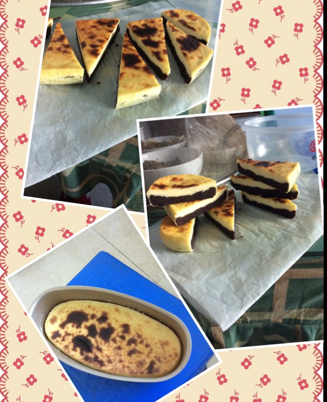 布朗尼芝士蛋糕