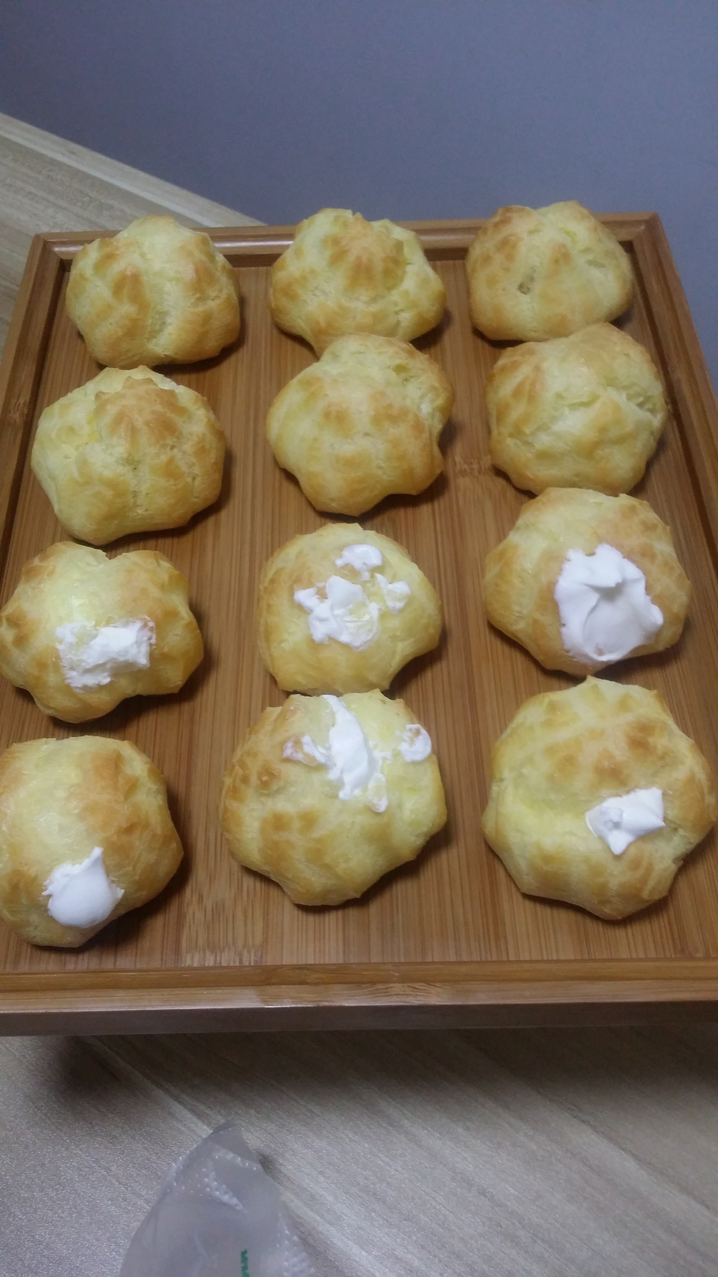 nuoma做的奶油泡芙