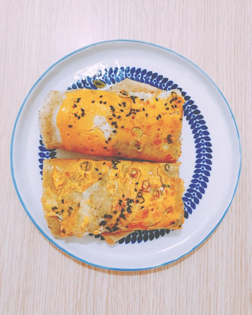 绿豆面煎饼果子