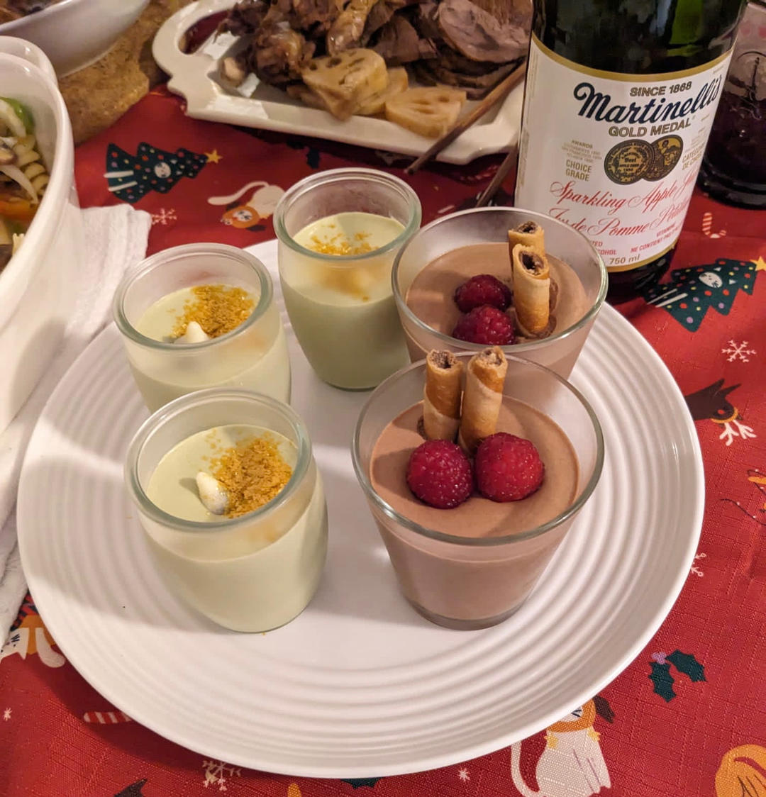 巧克力抹茶慕斯蛋糕