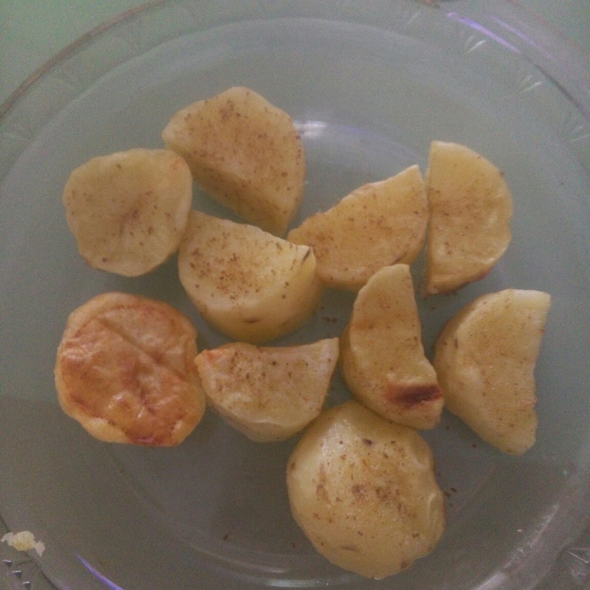 烤土豆块