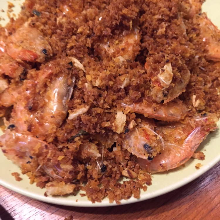 避风塘炒虾