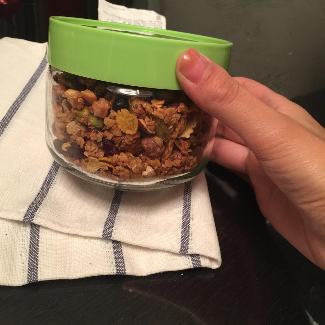 【营养早餐】超简单的自制什锦果仁谷物燕麦片
