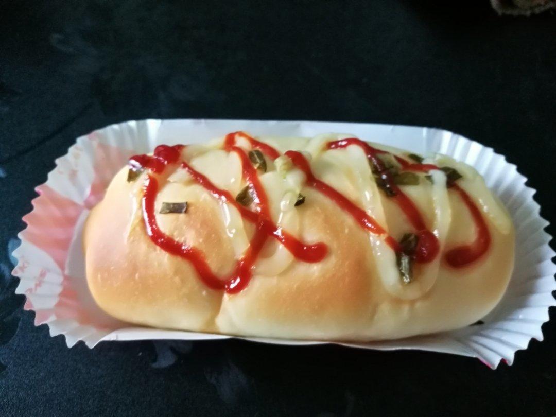 香葱火腿肉松面包