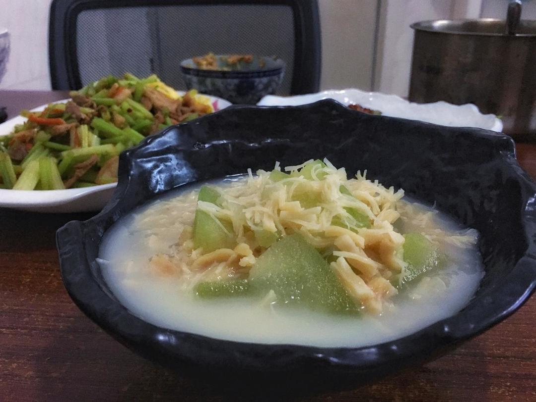 减脂版-干贝炖冬瓜的做法