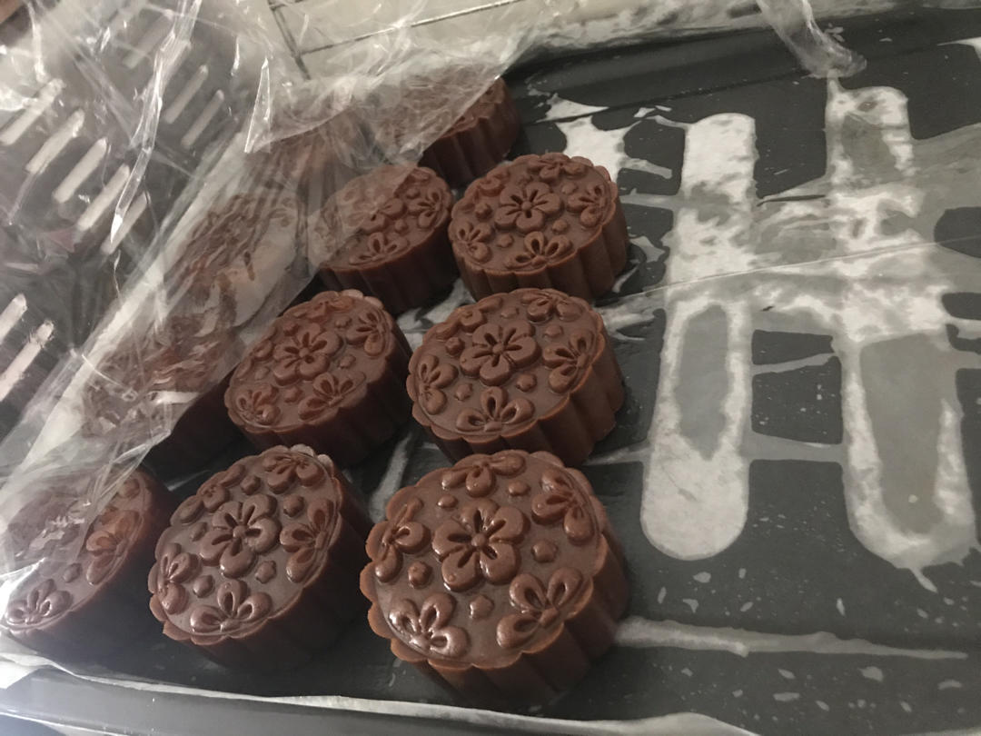 黑（红）糖月饼