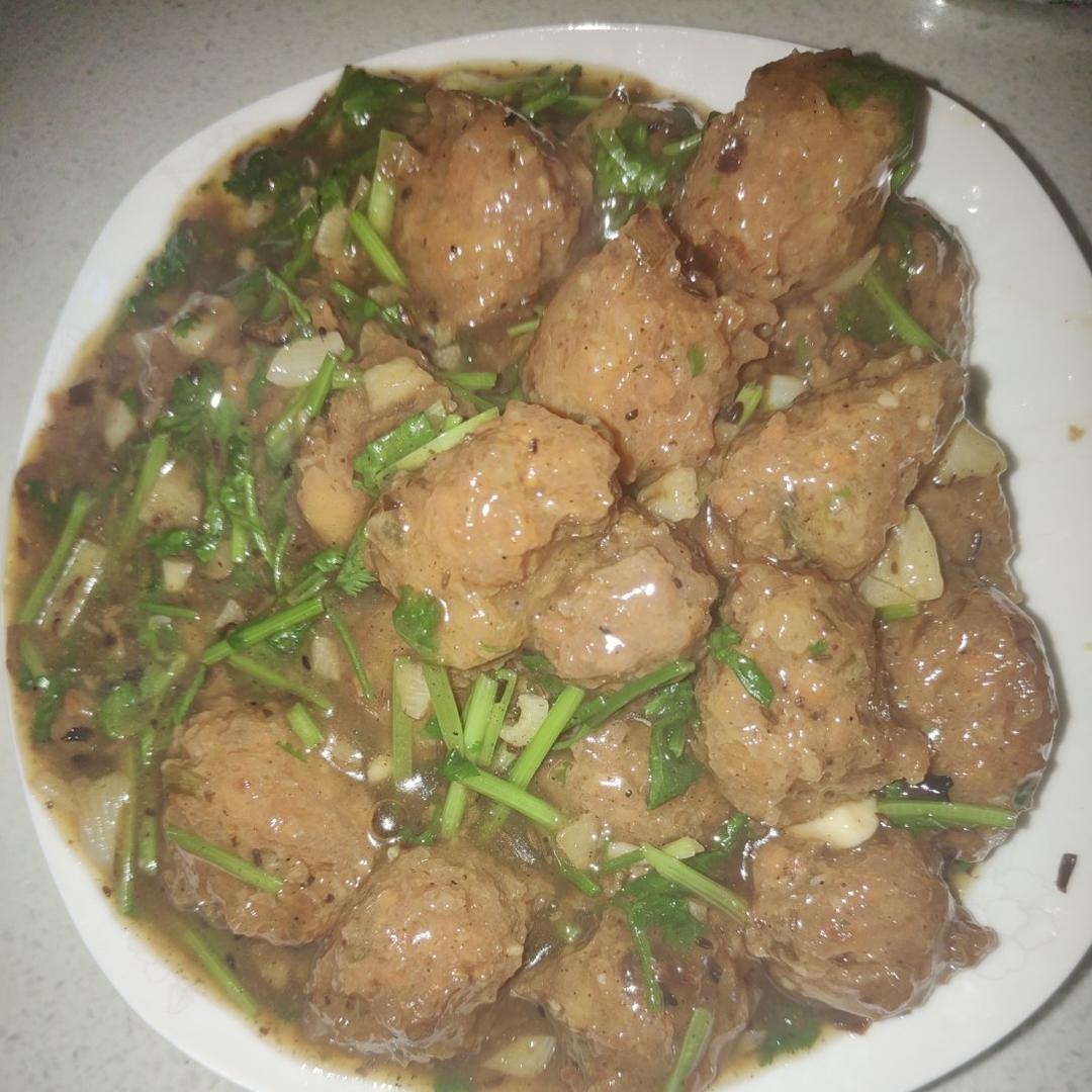 浇汁豆腐