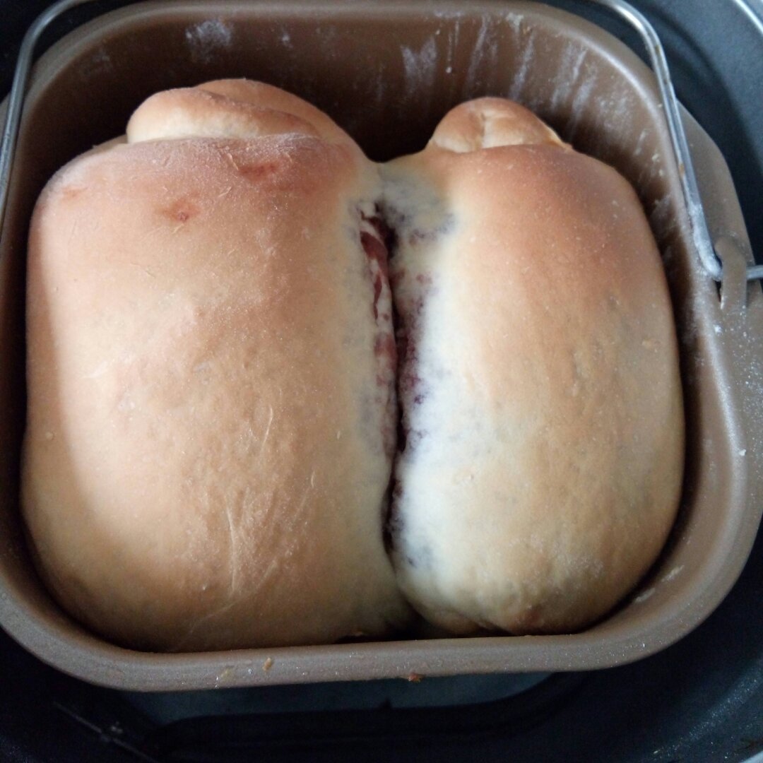 红豆沙面包（面包机）
