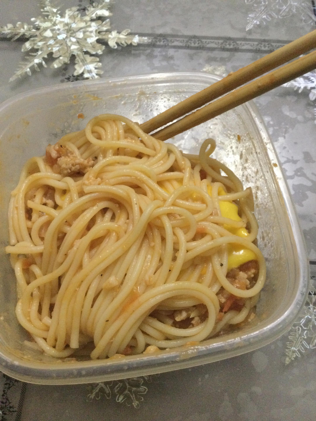 番茄肉酱意大利面