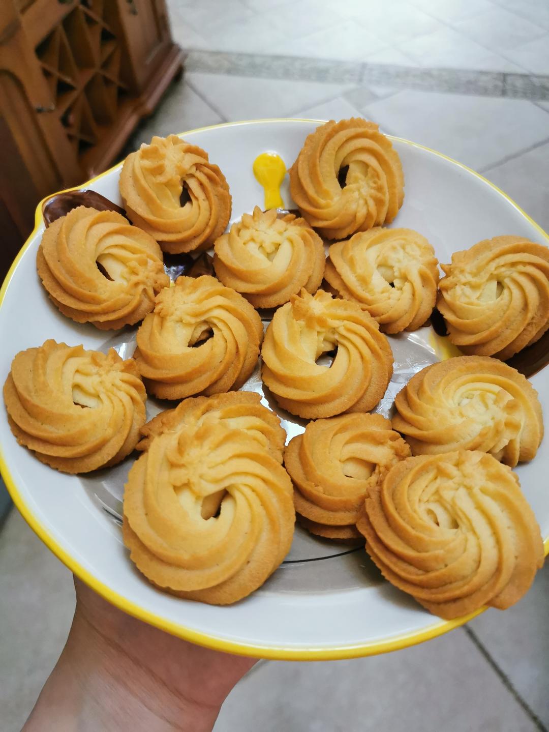 零失败花纹超级立体的黄油曲奇