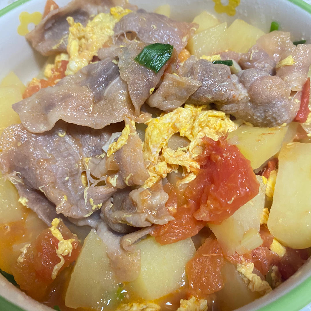 超开胃的番茄土豆肥牛汤‼️下米饭无敌了