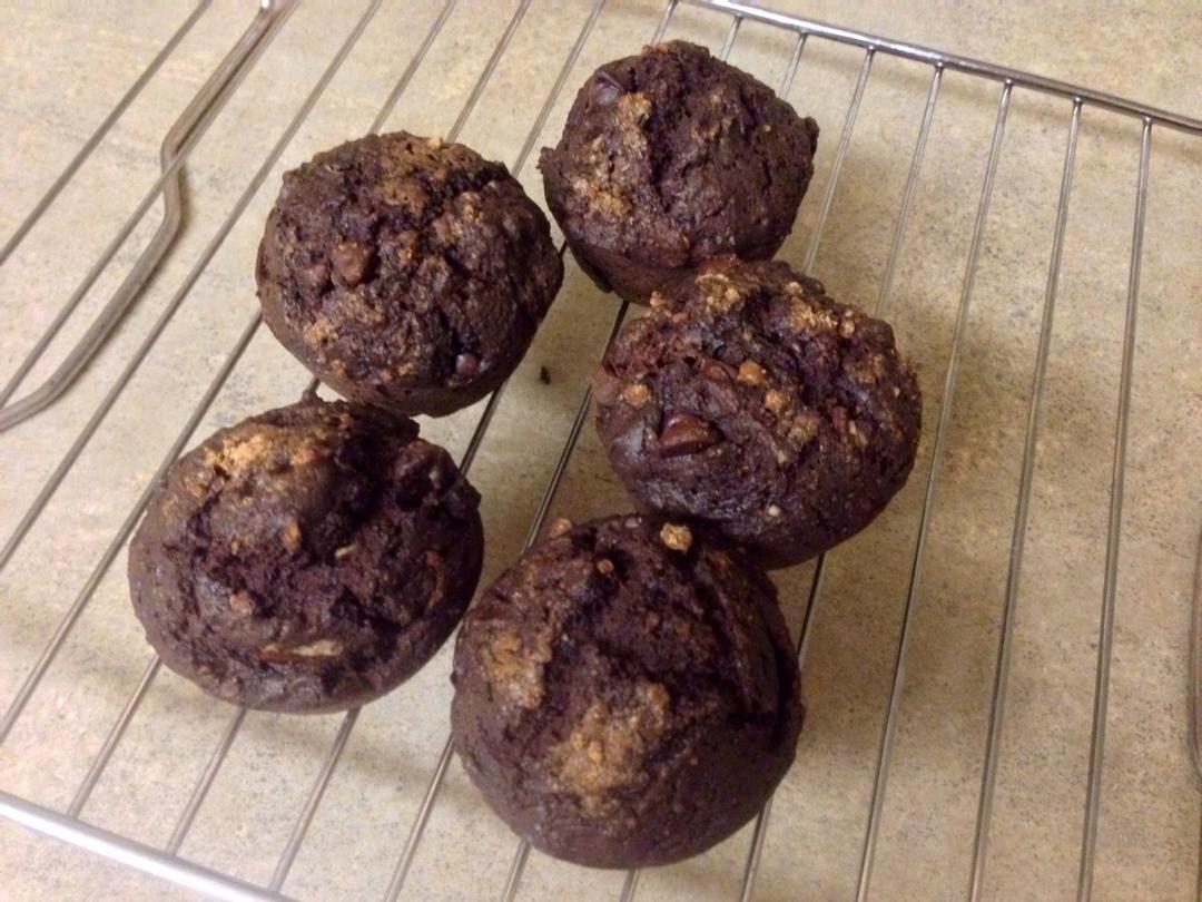 浓情巧克力摩卡马芬<Chocolate Espresso Muffins>