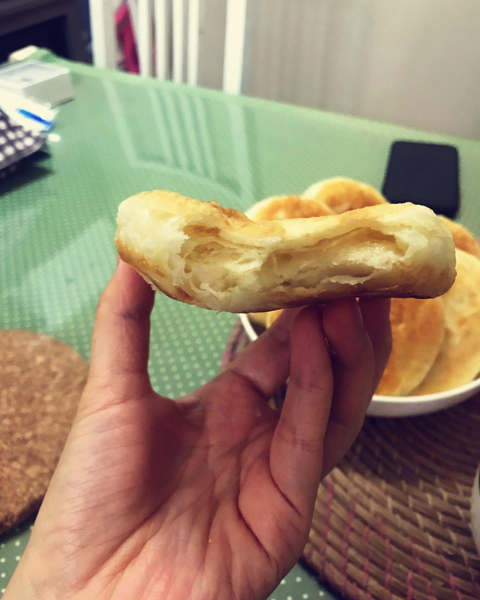 发面油酥小糖饼