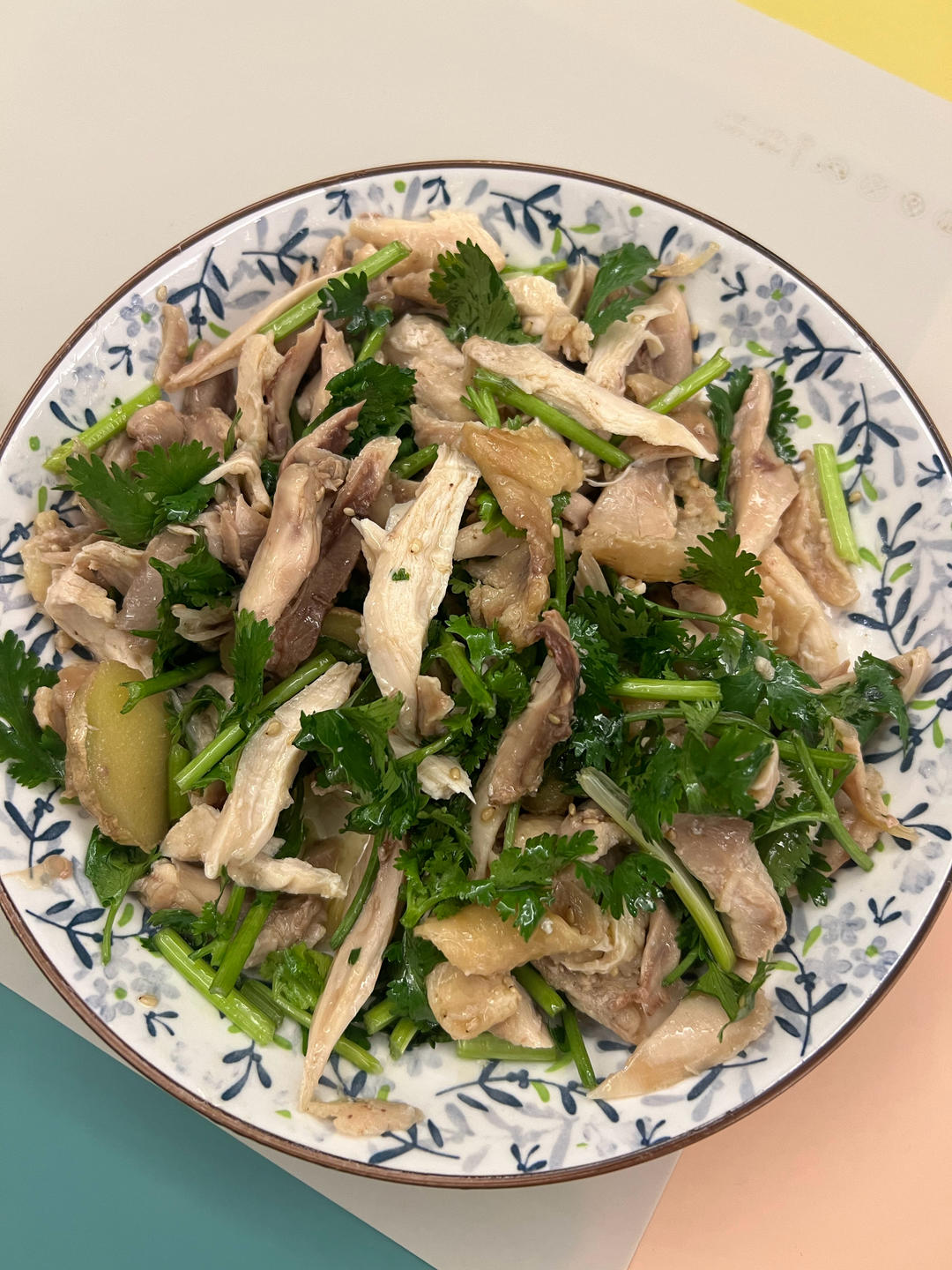 盐焗手撕鸡（易做好吃）