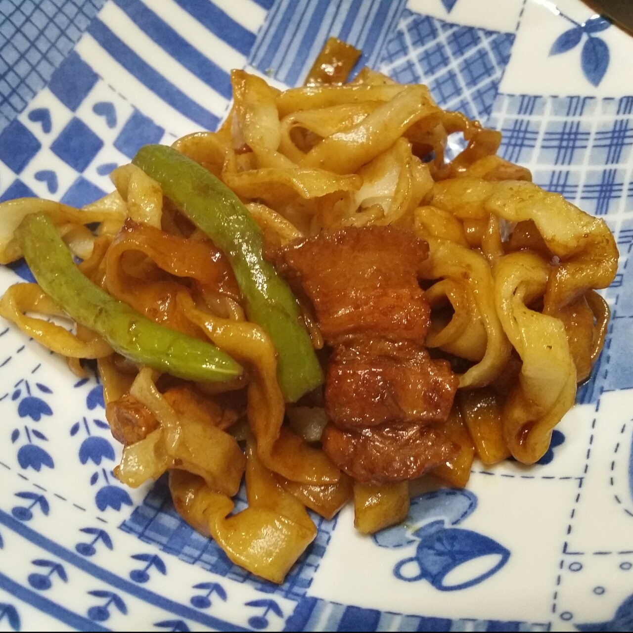豆角焖面
